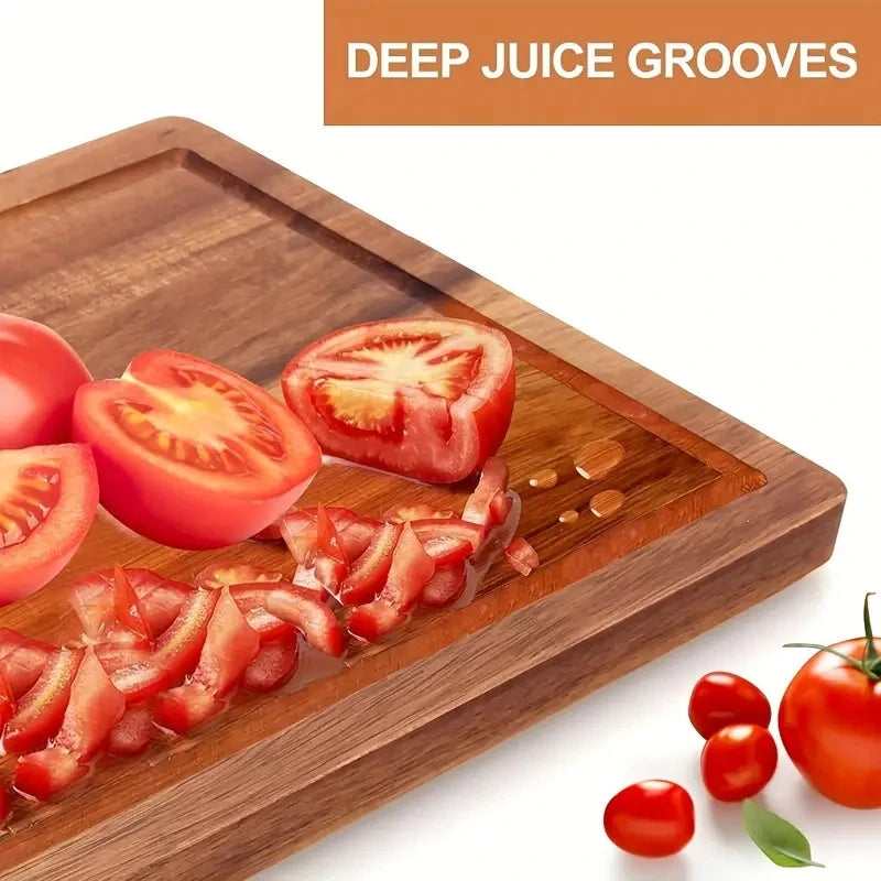 Natural Wood Cutting & Serving Board