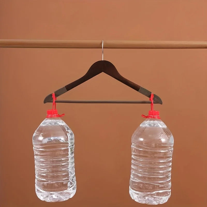 5-Piece Non-Slip Wooden Hanger Set