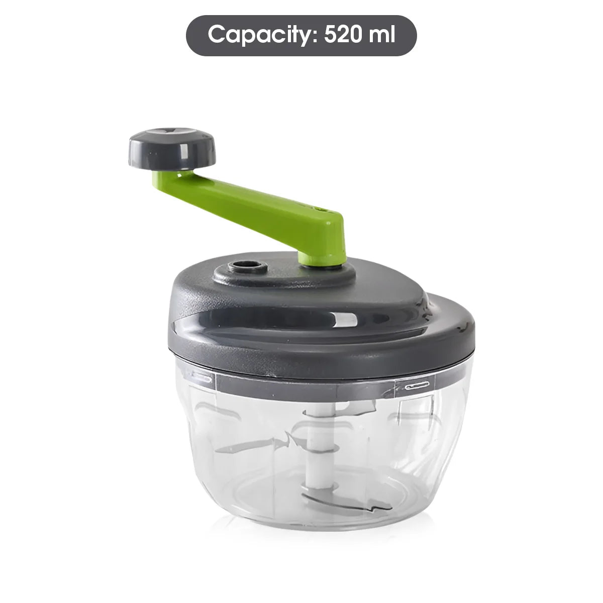 Hand-Crank Vegetable & Food Chopper