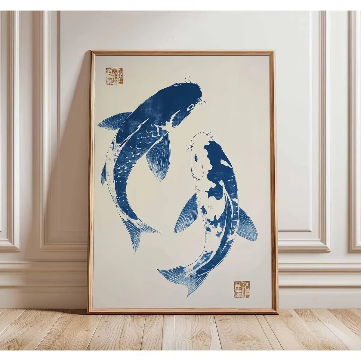 Japanese Koi Canvas Wall Art
