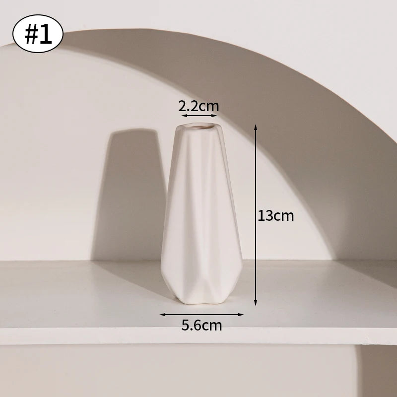 Minimalist Ceramic Decorative Vase