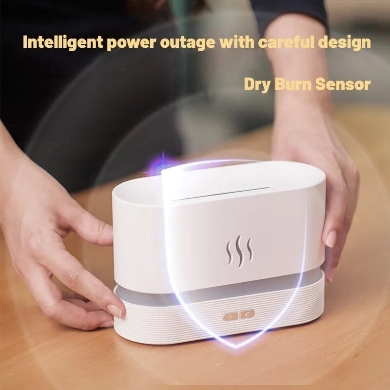Flame-Effect Ultrasonic Humidifier