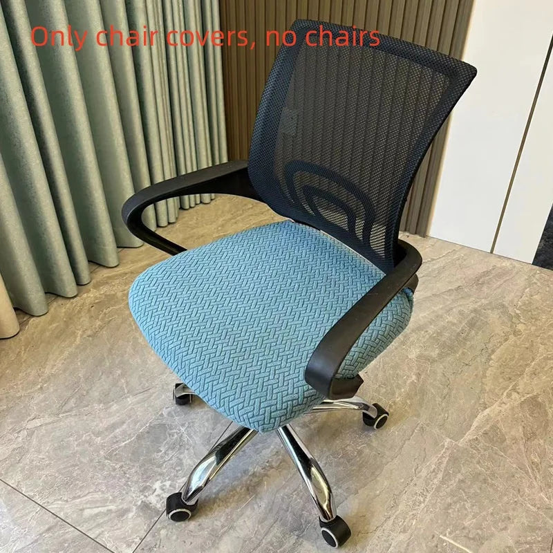 Stretch-Fit Office Chair Seat Cover