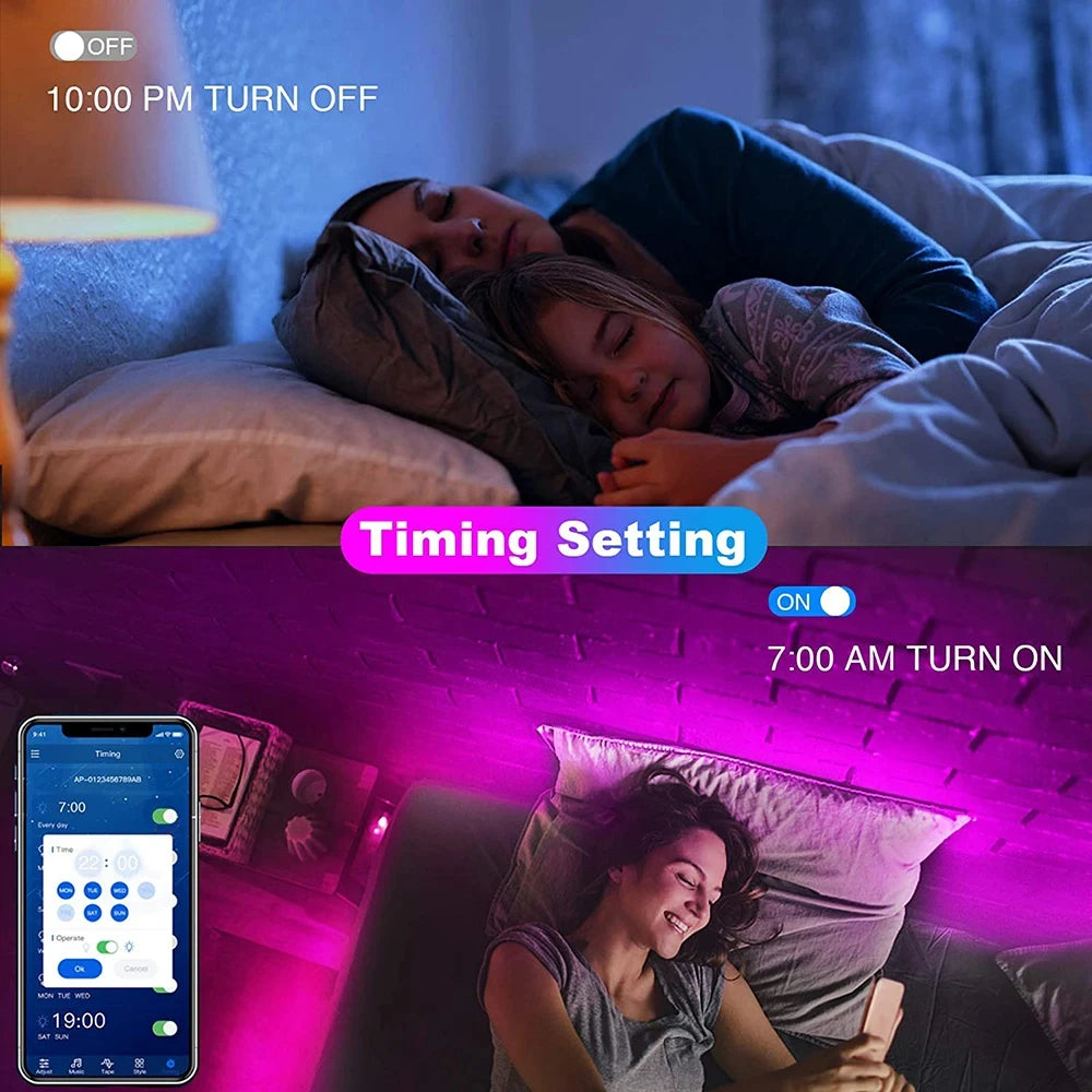 Smart Bluetooth RGB LED Strip Lights