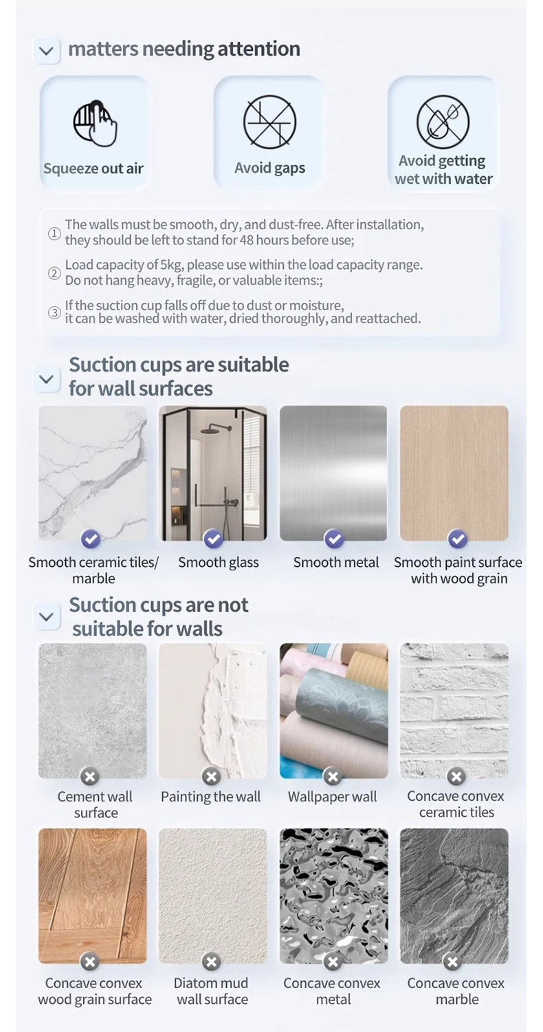 [Duplicate] Suction-Cup Aluminum Bathroom Shelf