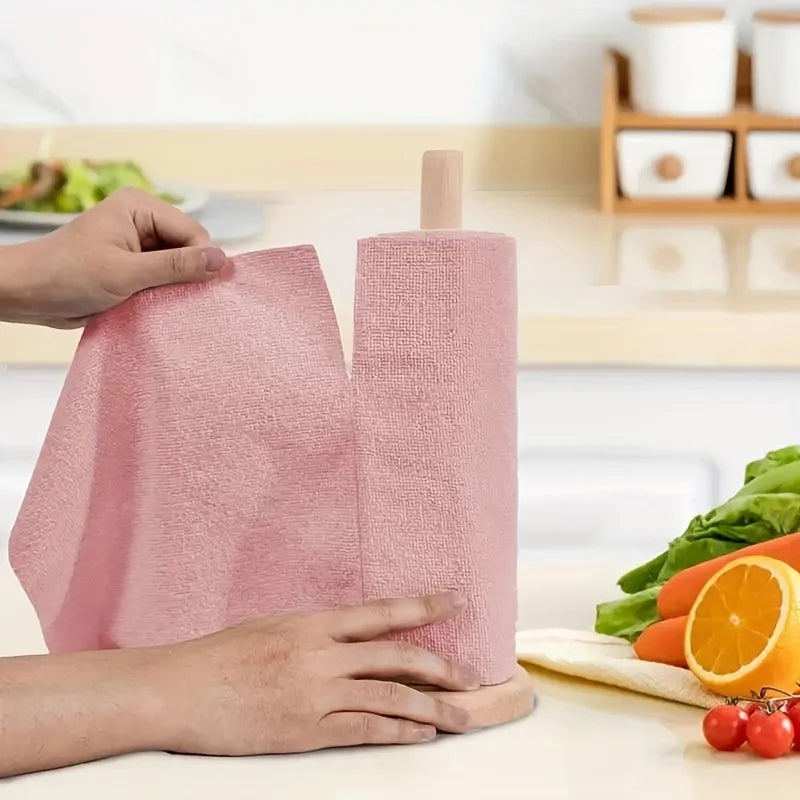 Reusable Tear-Off Cleaning Cloth Roll