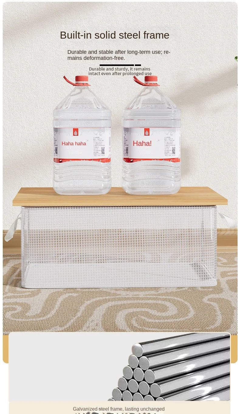 Transparent Reinforced Clothing Storage Box