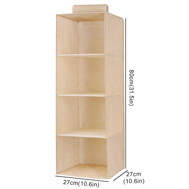 Hanging Closet Organizer with Drawers