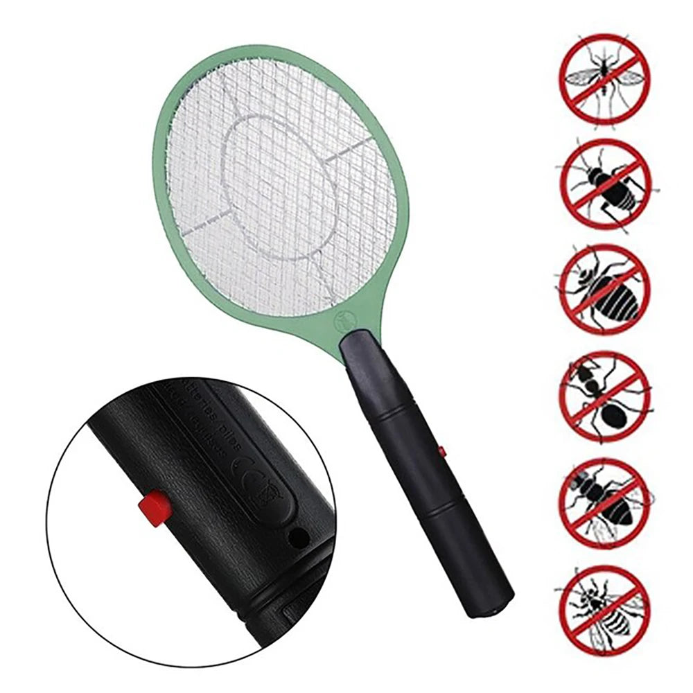 Battery-Powered Electric Fly Swatter