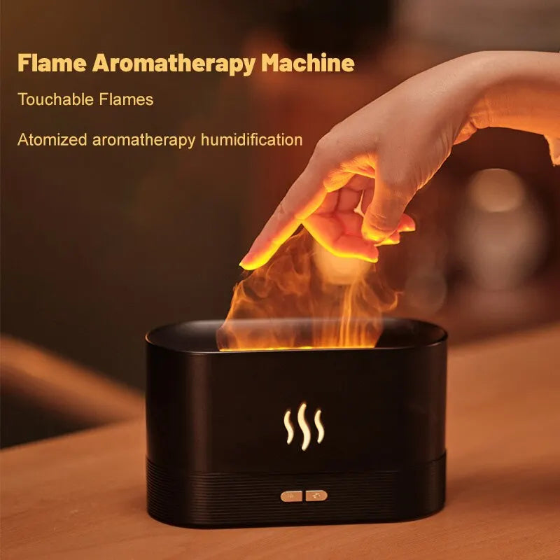 Flame-Effect Ultrasonic Humidifier