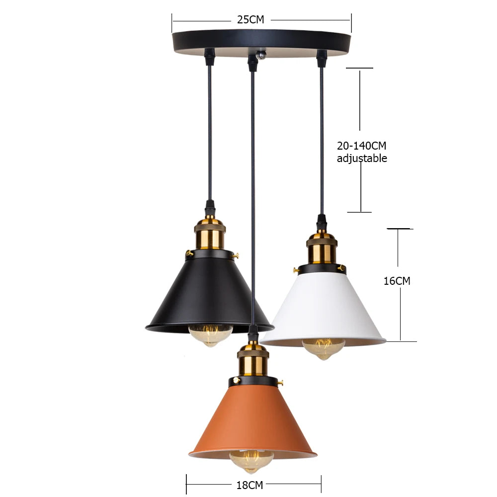 Retro Metal Pendant Light Collection