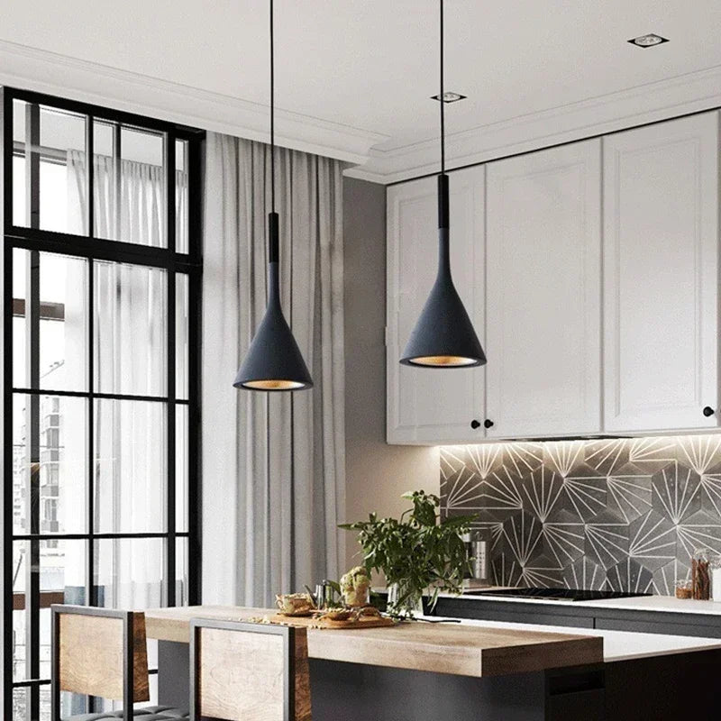 Modern Metal E27 Pendant Light