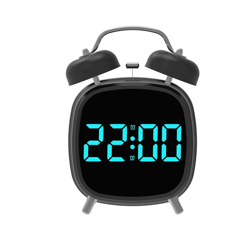 Large-Display Voice-Control Digital Alarm Clock