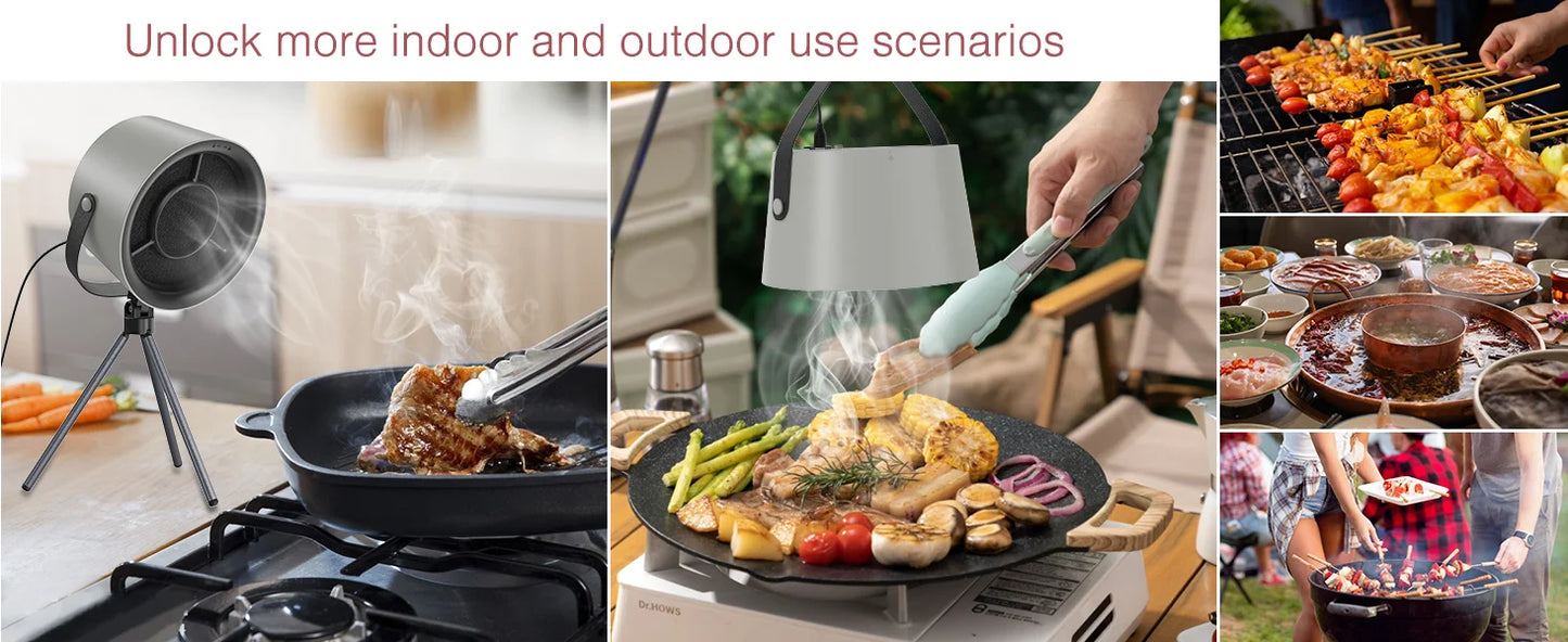 Portable Desktop Range Hood