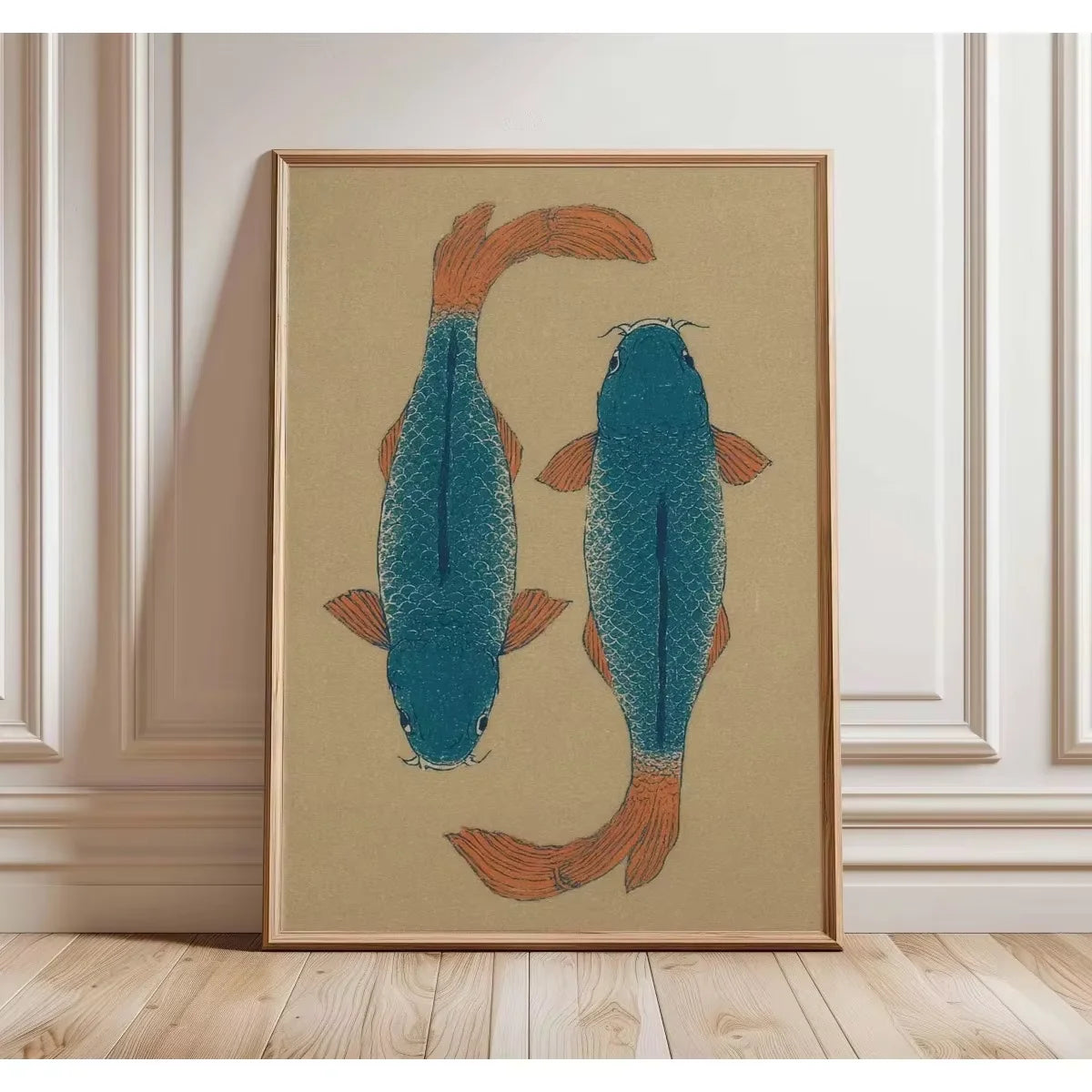 Japanese Koi Canvas Wall Art