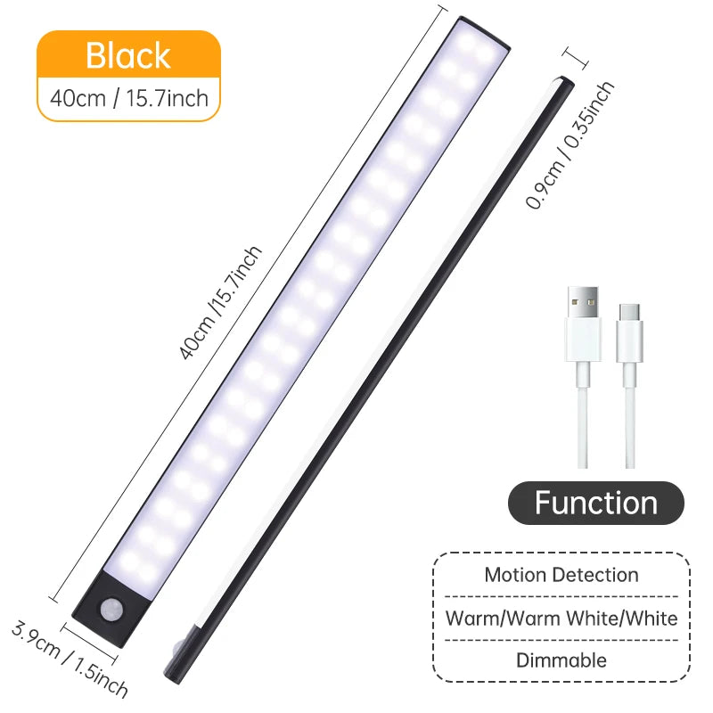 Rechargeable Motion Sensor Light Bar