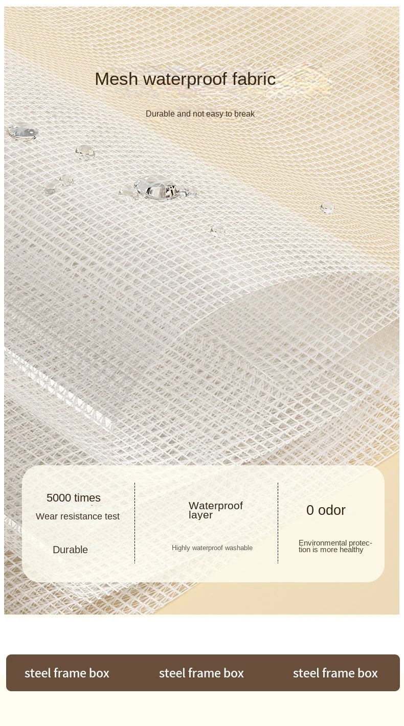 Transparent Reinforced Clothing Storage Box