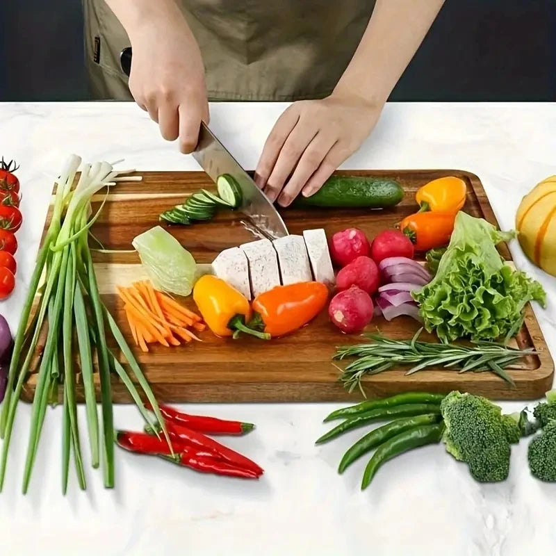 Natural Wood Cutting & Serving Board