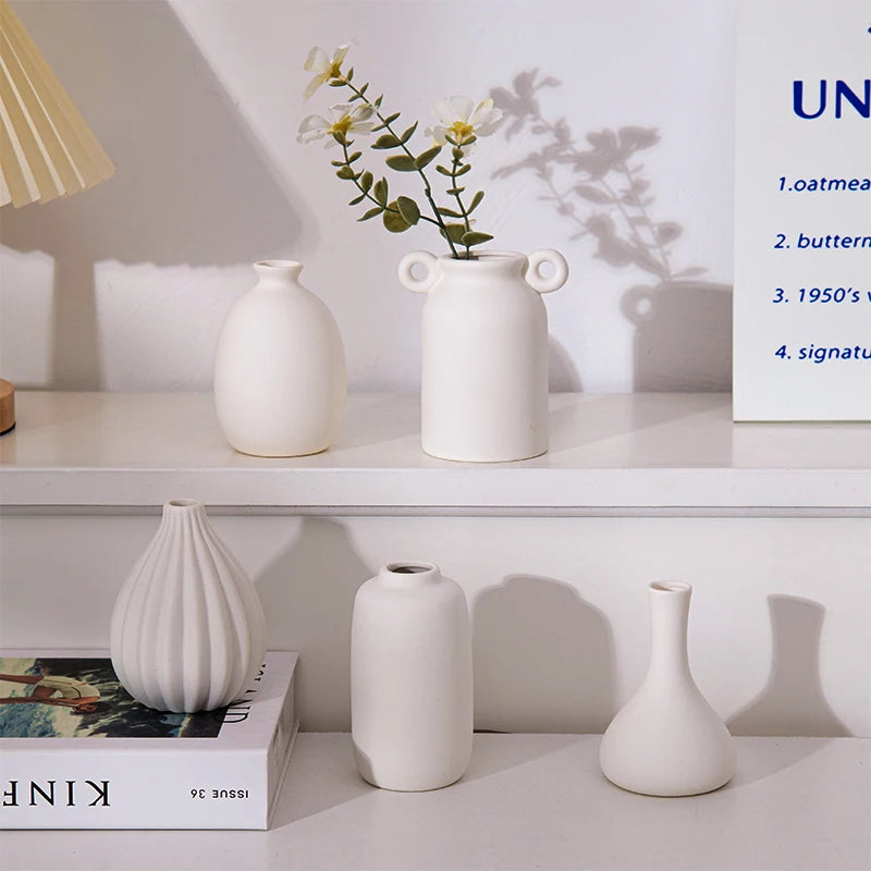 Minimalist Ceramic Decorative Vase