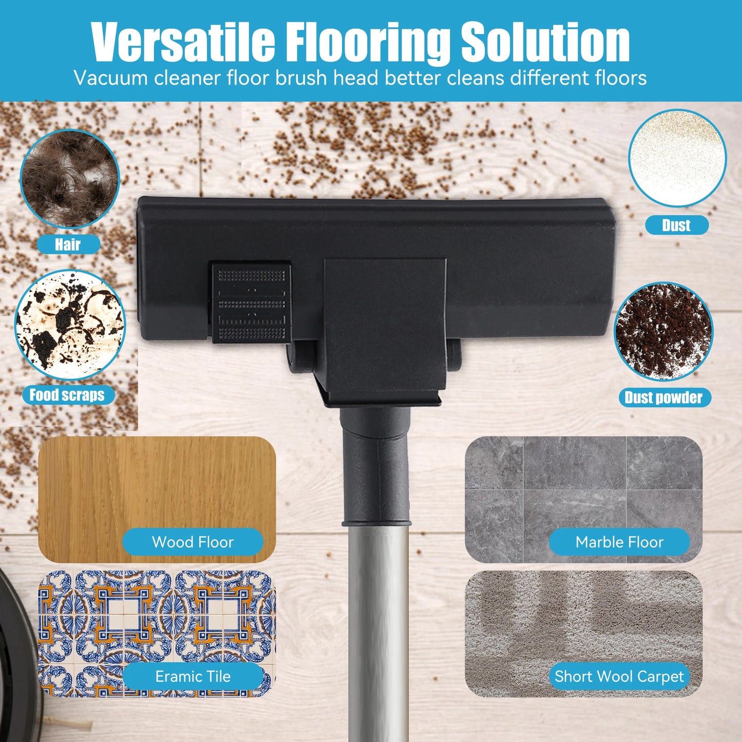 Universal 32/35mm Vacuum Floor Brush