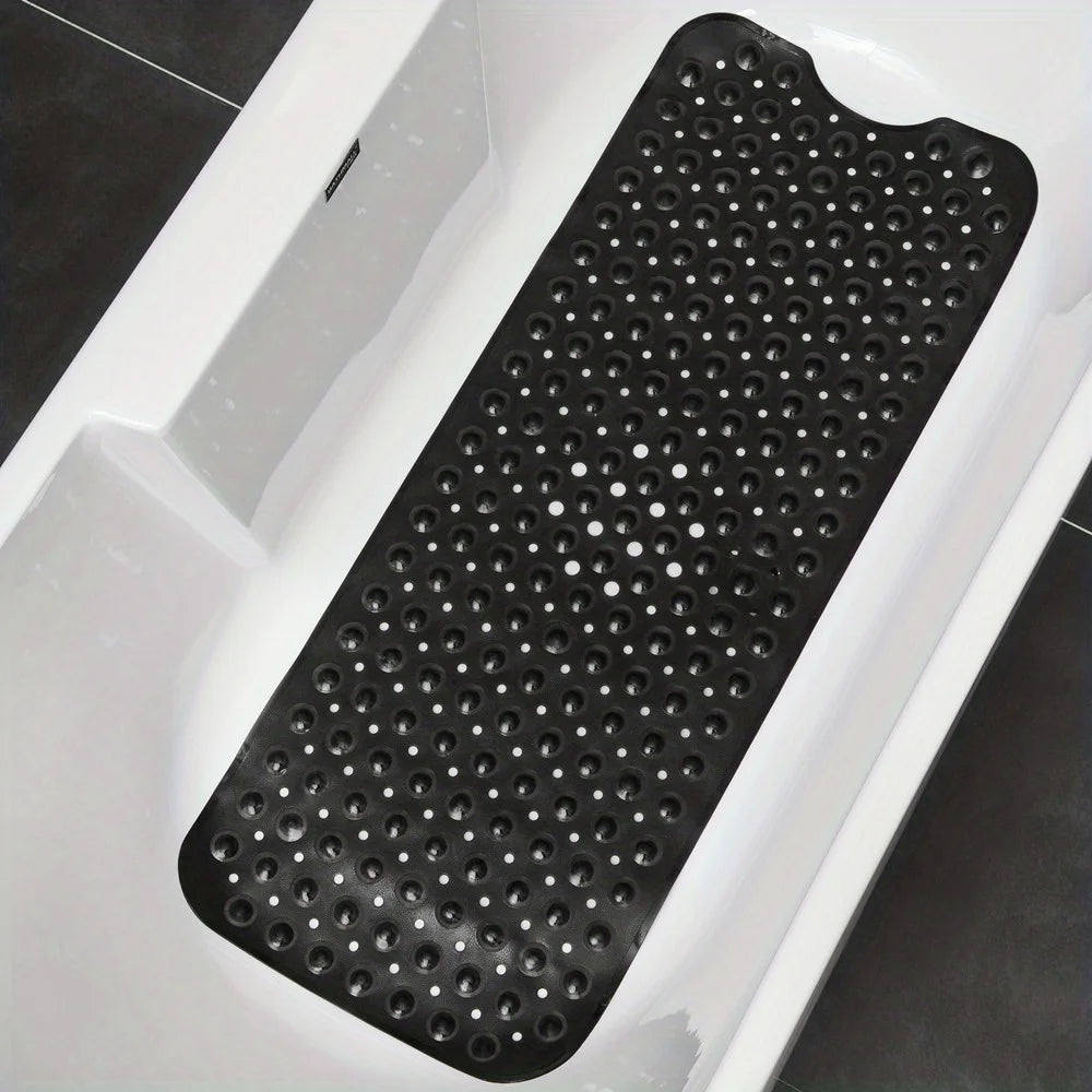 Non-Slip Bathtub Mat with Drain Holes