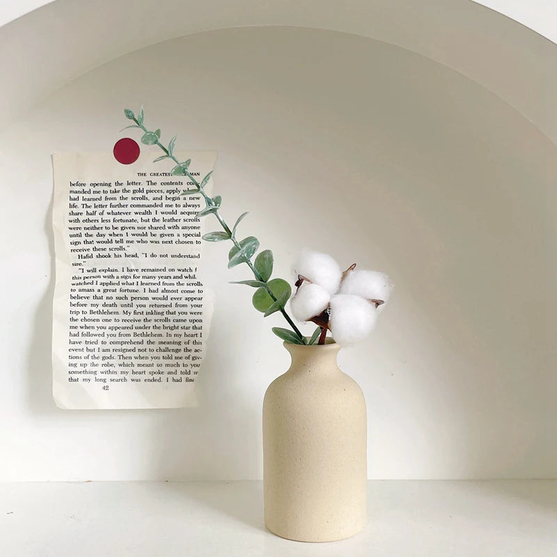 Minimalist Ceramic Decorative Vase