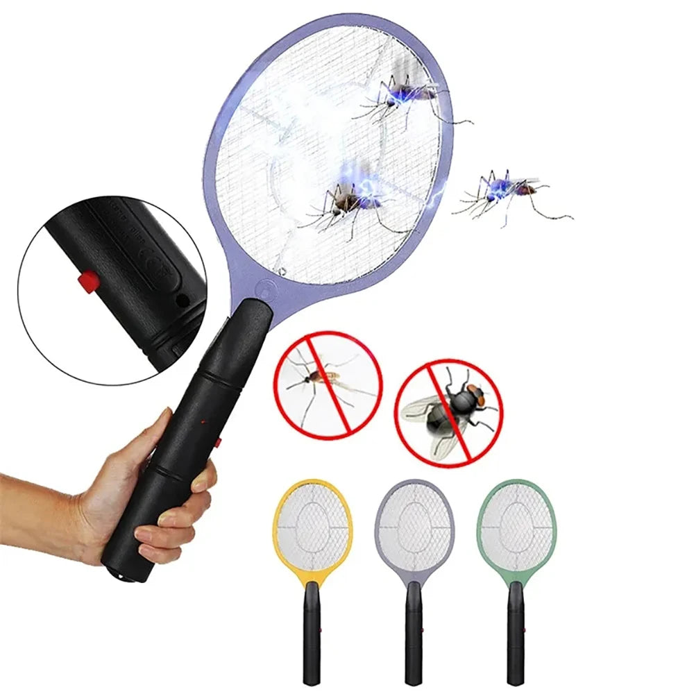 Battery-Powered Electric Fly Swatter
