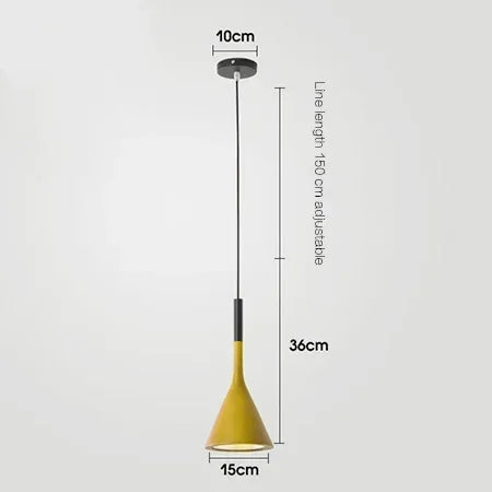 Modern Metal E27 Pendant Light