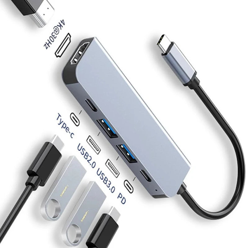 Multiport USB-C Hub with 4K HDMI