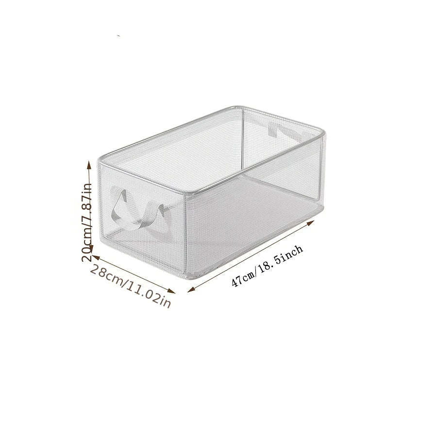 Transparent Reinforced Clothing Storage Box