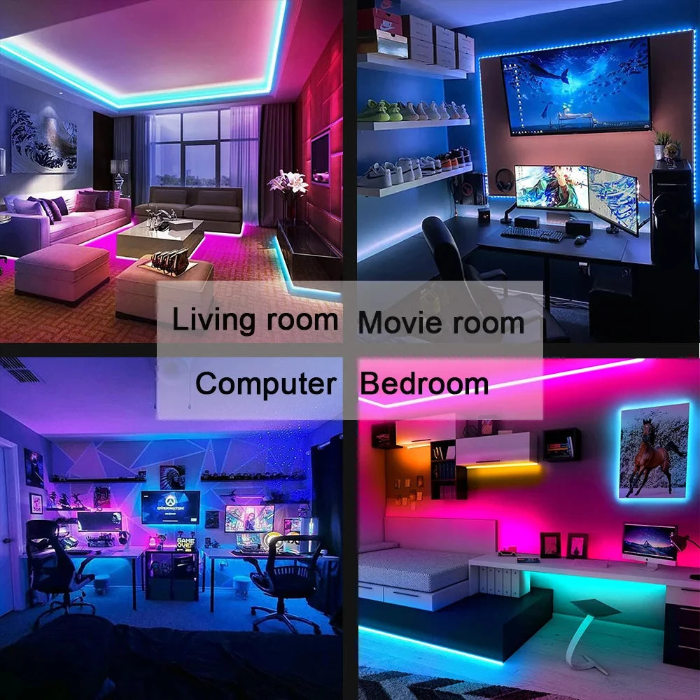 Smart Bluetooth RGB LED Strip Lights