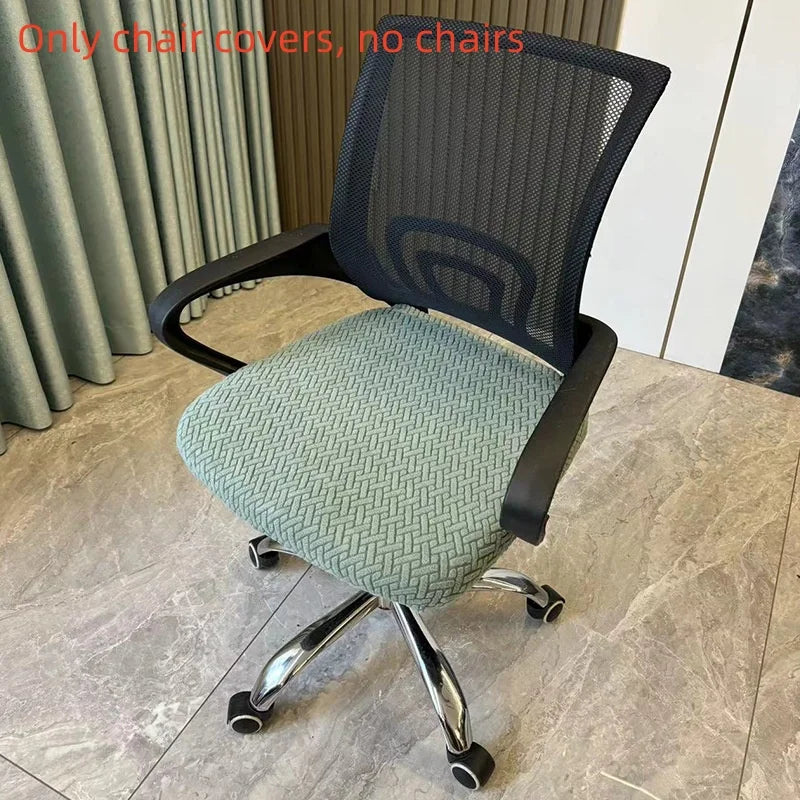 Stretch-Fit Office Chair Seat Cover