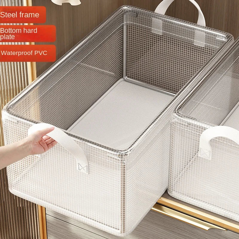 Transparent Reinforced Clothing Storage Box