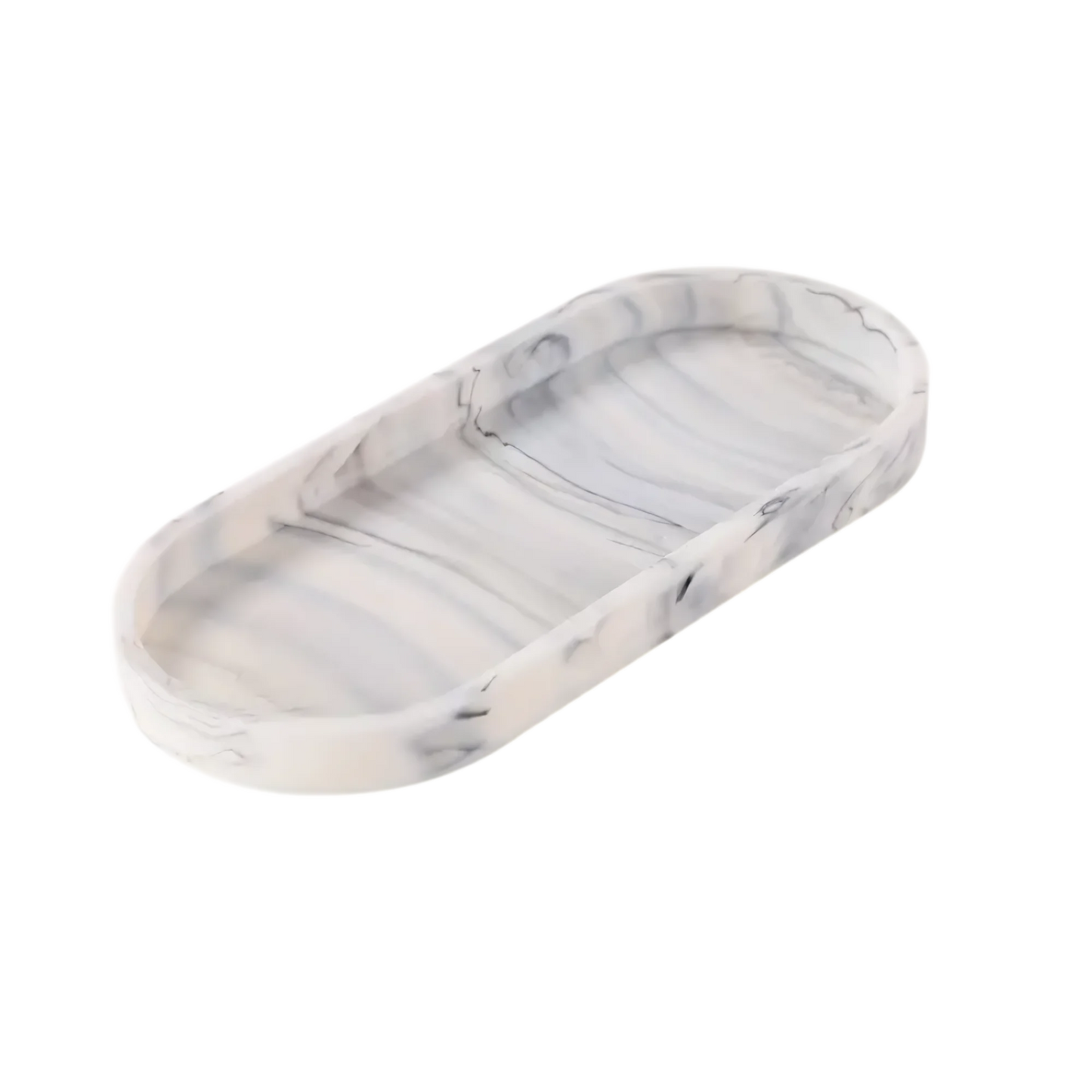 Rectangular Silicone Vanity Tray