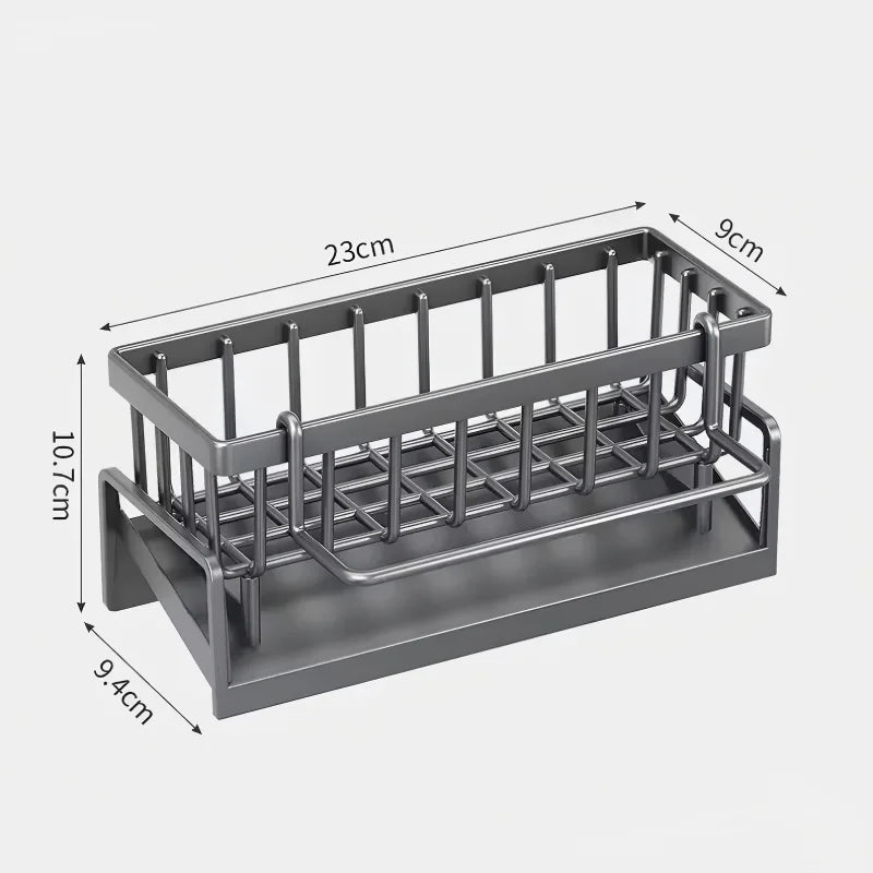 Tap-Mounted Sink Organizer Shelf
