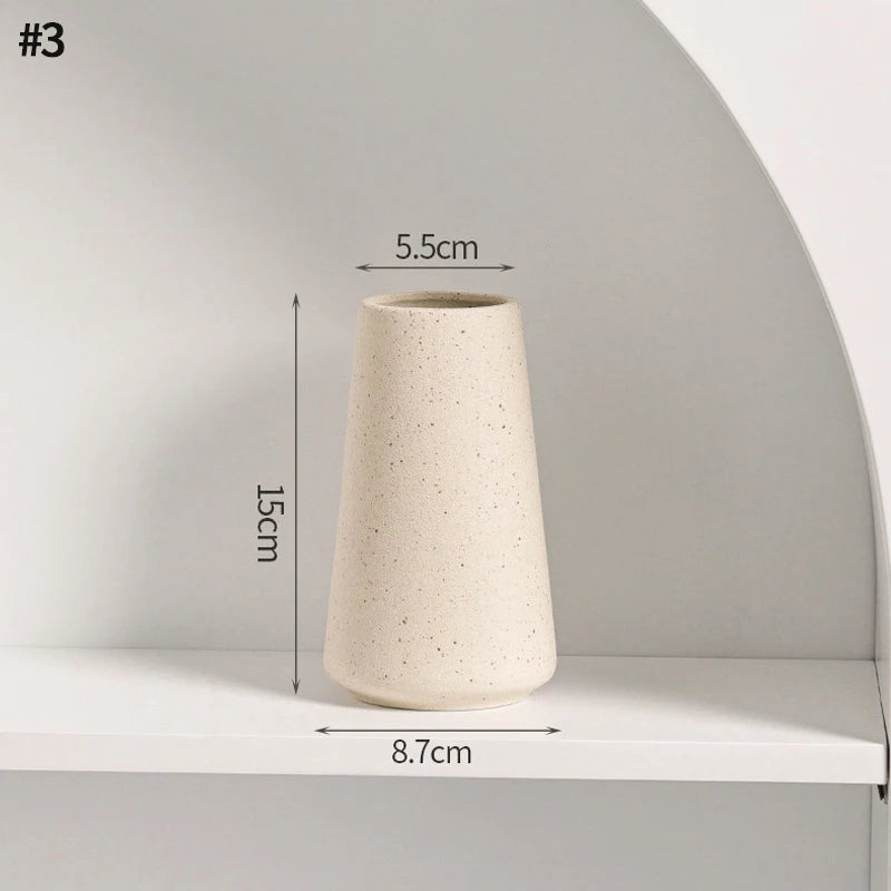 Minimalist Ceramic Decorative Vase