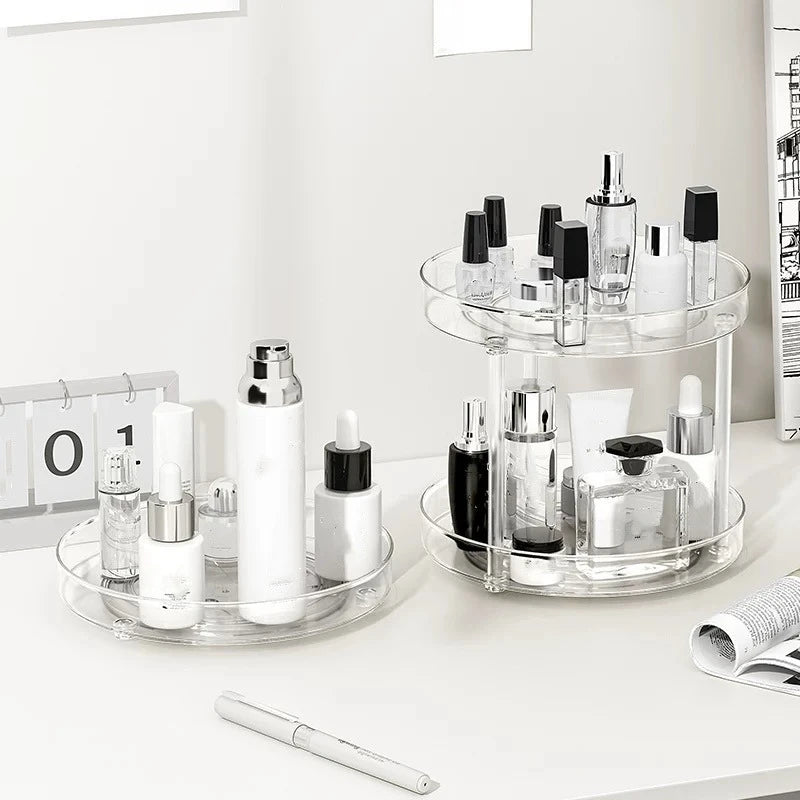 Rotating Tiered Kitchen Storage Rack