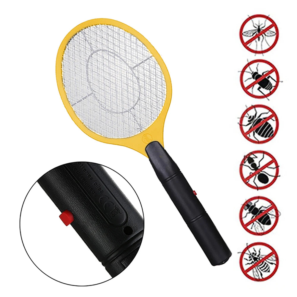 Battery-Powered Electric Fly Swatter
