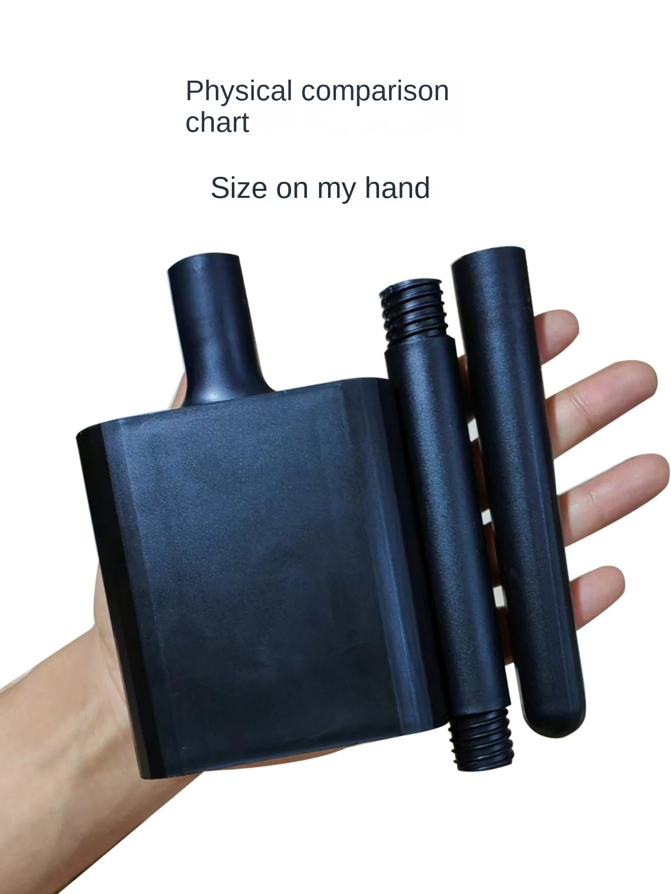 Compact Silicone Toilet Brush with Holder