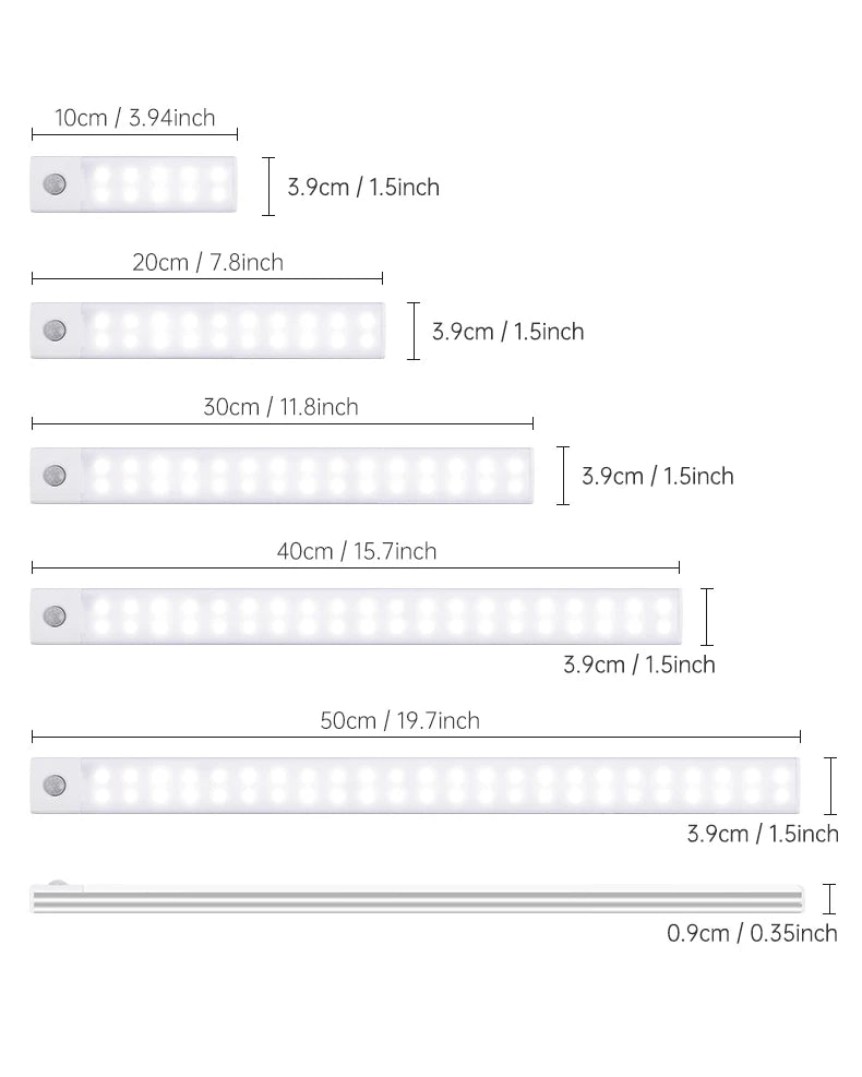 Rechargeable Motion Sensor Light Bar