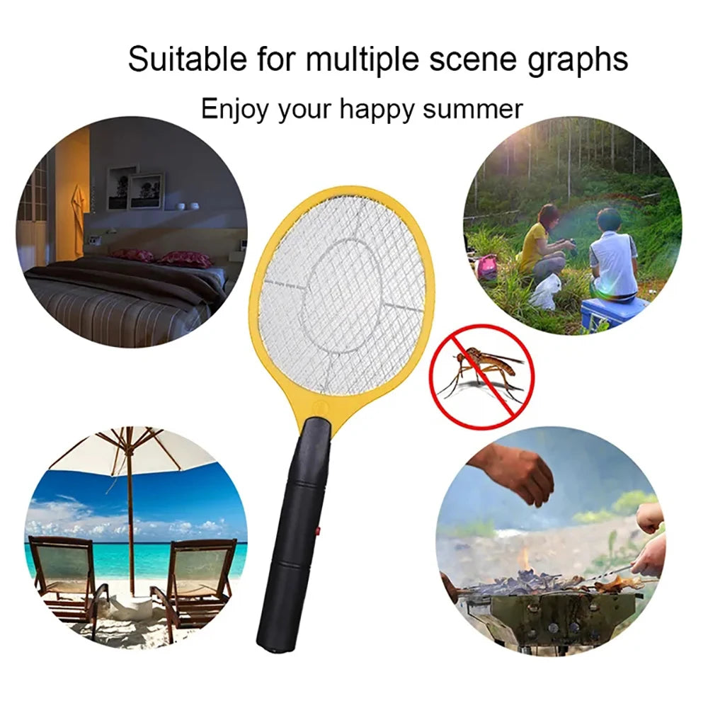 Battery-Powered Electric Fly Swatter