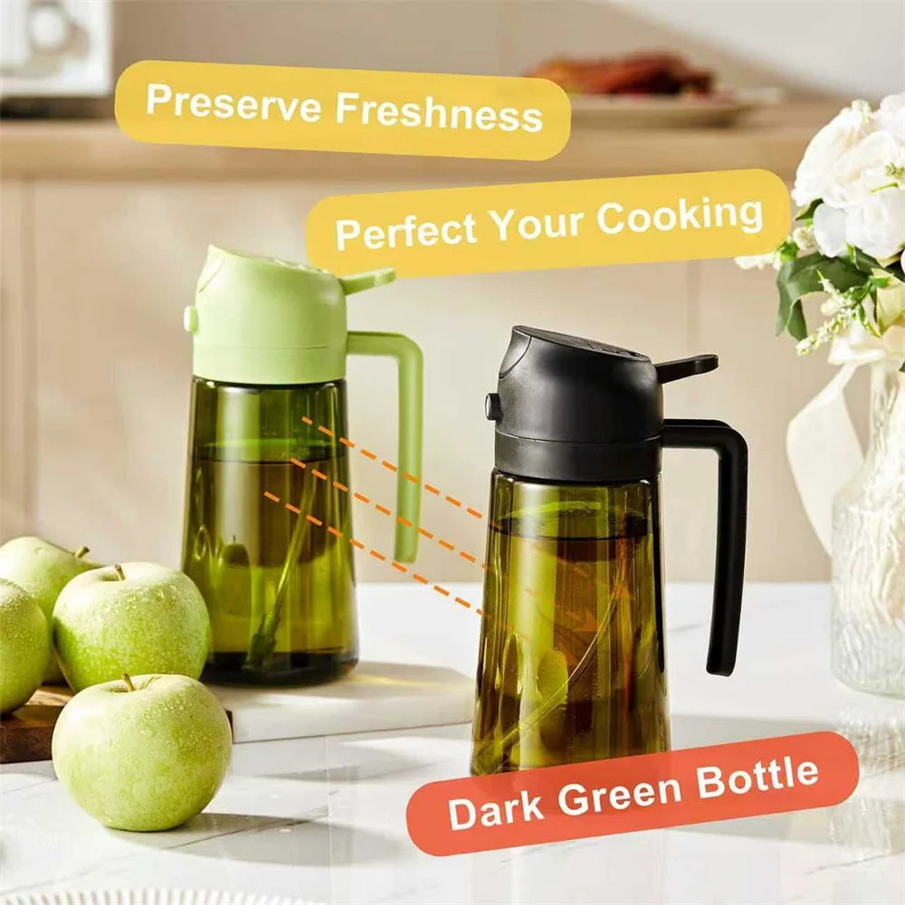 470ml 2-in-1 Oil Sprayer & Dispenser