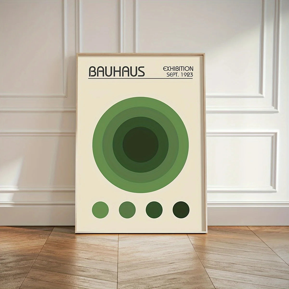 Bauhaus Geometric Canvas Wall Art Collection