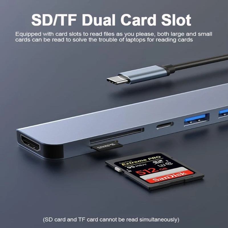 Multiport USB-C Hub with 4K HDMI