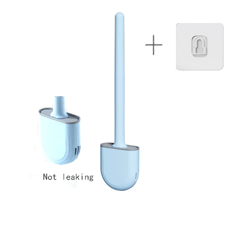 Long-Handle Wall-Mounted Toilet Brush