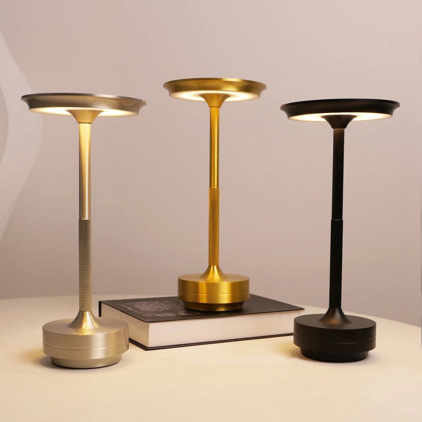 Rechargeable Touch-Control LED Table Lamp