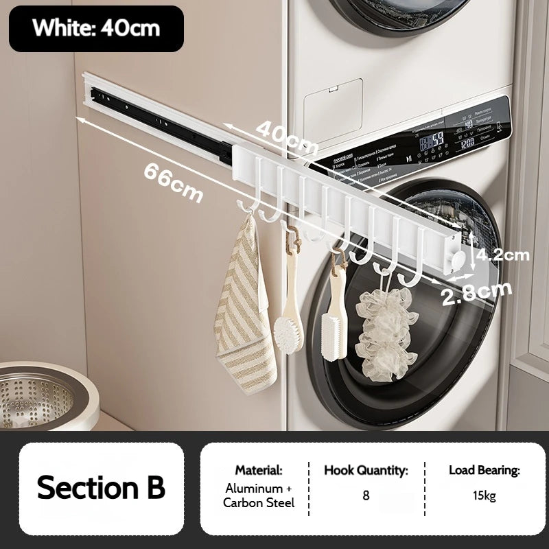Pull-Out Closet Hanging Rod Collection