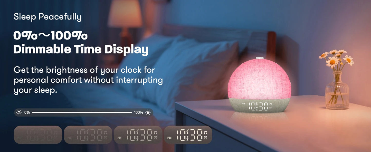 Sunrise Wake-Up Light & Sound Machine