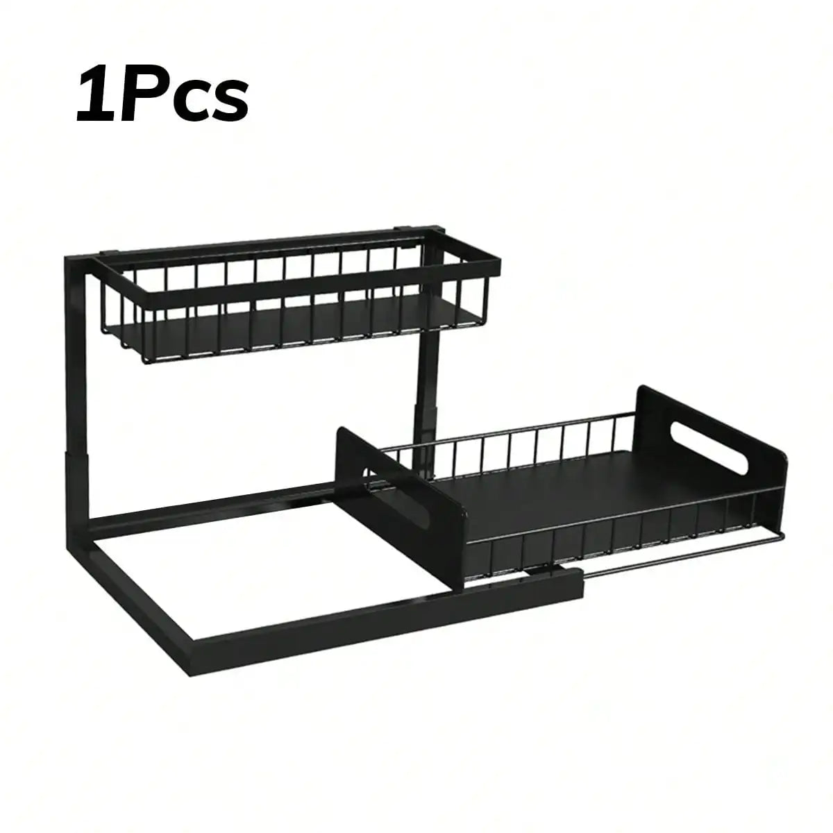 2-Tier Sliding Under-Sink Organizer