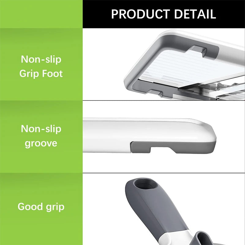 Adjustable Handheld Mandoline Slicer
